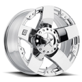 XD775 17X9 8X6.5 CHROME -12MM