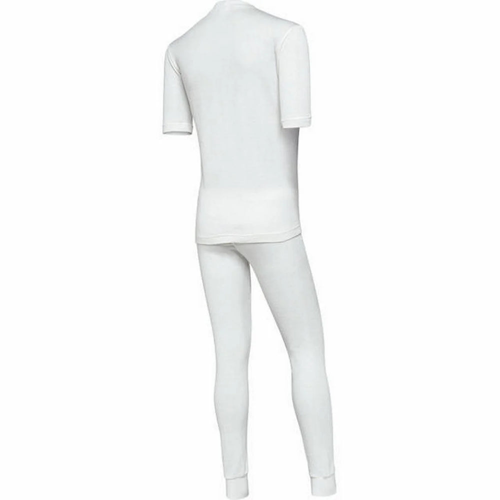 NOMEX S/S CREW TOP SML WHITE
