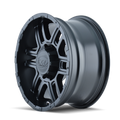 Cast Aluminum Wheels 179 MB 17x8 Matte Black 6 On 135 Bolt Pattern 10 Offset ION Wheels