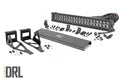 LED Light Kit | Bumper Mount | 20" Black Dual Row | Amber DRL | Ford F-250/F-350 Super Duty (05-07)