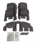 BedRug 97-06 Jeep TJ Front 3pc BedTred Floor Kit w/Center Console - Incl Heat Shields