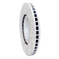 R1 18-25 Audi S5 Front Right Drilled & Slotted Geoperformance Rotor