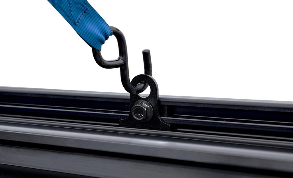 22C TUNDRA 5FT 6IN BED (BOLT ON) ADARAC ALUMINUM UTILITY RAILS MATTE BLACK
