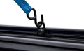 22C TUNDRA 5FT 6IN BED (BOLT ON) ADARAC ALUMINUM UTILITY RAILS MATTE BLACK