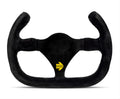 Momo MOD27 Steering Wheel 270 mm -  Black Suede/Black Spokes