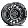 Aluminum Wheels 17x9 Halo 957B Satin Black -12 Offset 5 on 127 Bolt Pattern 78.1 Bore Raceline