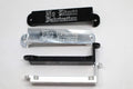 No Limit Battery Hold Down Kit 2011-16 Ford PowerStroke Polished