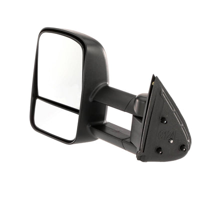 9906 GM SILVERADO/SIERRA PAIR MANUAL FOLDAWAY OE MIRROR TXTURED BLK EXTENDABLE TOWING DUAL GLASS