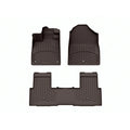 WeatherTech Cocoa Front Rear Rear FloorLiner HP Fits -23-25 Pilot 471796-1-2IM