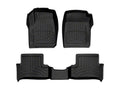 WeatherTech Black Front Rear FloorLiner HP Fits -20-21 Chevrolet GMC 44751-1-3IM