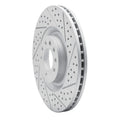 R1 08-11 Saab 9-3 Front Right Drilled & Slotted Geoperformance Rotor