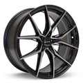 SLICK 18X8.5 5X114.3 ET38 CB73.1 BLACK MACHINED