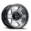 Aluminum Wheels 18x8 Boost 946G Satin Gunmetal Gray 6 Spoke 35 Offset 5 on 127 Bolt Pattern 71.5 Bore Raceline