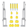 Spark Plug Wire Loom SBC Satin Vertical Style