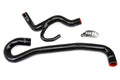 HPS Performance Black Reinforced Silicone Radiator Hose Kit Coolant for Jeep 12-18 Grand Cherokee WK2 SRT8 6.4L