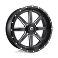 D538 16X7 4X110 MT-BLK-MIL 13MM