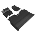 15C F150 SUPERCREW (BUCKET SEATS) KAGU FLOORLINER ROW 1 & 2 BLACK (VINYL FLOORS