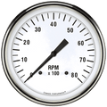 WHITE HOT 5IN TACH 8000 RPM