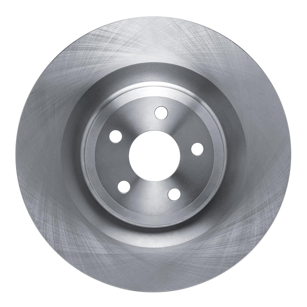 R1 21-24 Ford Edge Front Right Drilled & Slotted Black Brake Rotor