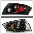 Spyder Audi TT 00-06 Euro Style Tail Lights Black ALT-YD-ATT99-BK