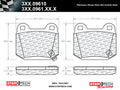 StopTech SR30 Race Brake Pads for ST22 Caliper