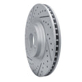 DFC 19-22 Hyundai Veloster N Front Left Drilled & Slotted Geoperformance Rotor