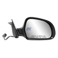 0910 AUDI A3/5DR/USA(TXT BLK W/PTM COVER/W/TURN SIG/POWER FOLDING)W/O DIMMING/R