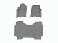 WeatherTech Grey Front and Rear Floorliners Fits -25-26 Dodge RAM 4618771-4614282