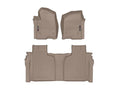 WeatherTech Tan Front and Rear Floorliners Fits -20-24 Chevrolet GMC 451436-1-3