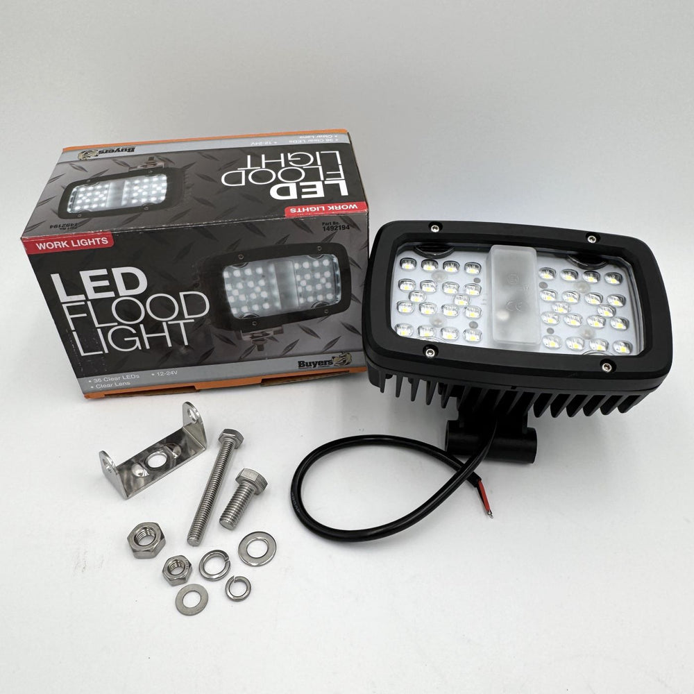 6.5 INCH ULTRA BRIGHT RECTANGULAR 36 LED FLOODLIGHT