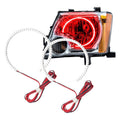Oracle 05-14 Nissan Xterra LED Headlight Halo Kit - Red