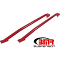 BMR 79-04 Fox Mustang Hardtop Only Weld-On Boxed STD. Subframe Connectors - Red