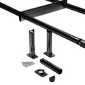 OUTDOOR RV LADDER UNIVERSAL LADDER BLACK POWDER COAT OVER BLACK ANODIZED ALUM