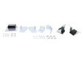Engine and gearbox - mount bushings 3 Bushings 1 Plate 2 Brackets 7 Bolts 3 Nuts 9 Washers Grease Install Guide