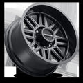 Aluminum Wheels 16x8 Split 948B Satin Black 0 Offset 8 on 165.1 Bolt Pattern 125.2 Bore Raceline