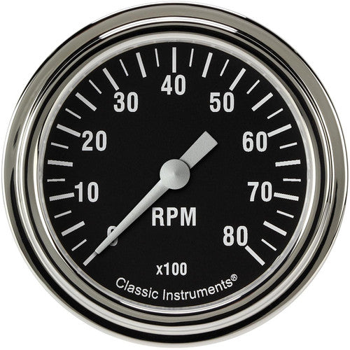 VELOCITY WHT 2 5/8IN TACHOMETER FS