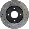 StopTech 10 Nissan Cube / 07-09 Sentra / 07-09 Versa Slotted & Drilled Front Right Rotor