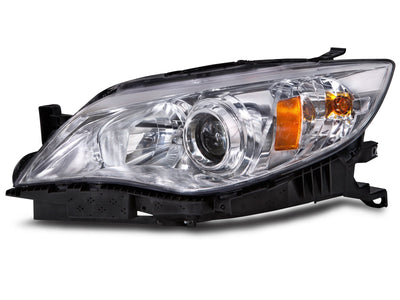 LH HEADLAMP ASSY COMPOSITE; OUTBACK SPORT MODEL; CHROME; IMPREZA 0809