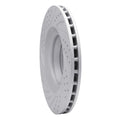 DFC 05-11 Audi A6 Quattro Front Right Drilled & Slotted Geoperformance Rotor