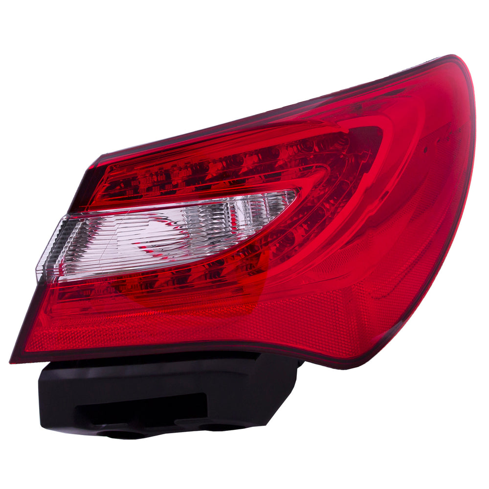 RH TAILLAMP LENS/HOUSING; SEDAN; 200 1114