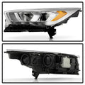 1719 ESCAPE W/LED DRL CHROME BEZEL HEADLIGHT OE LEFT
