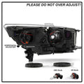 1719 ESCAPE W/LED DRL CHROME BEZEL HEADLIGHT OE LEFT