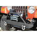 ~(58 lbs. 47X18X11)~ TJ Front Bumper Stubby w light bar and shackle mounts