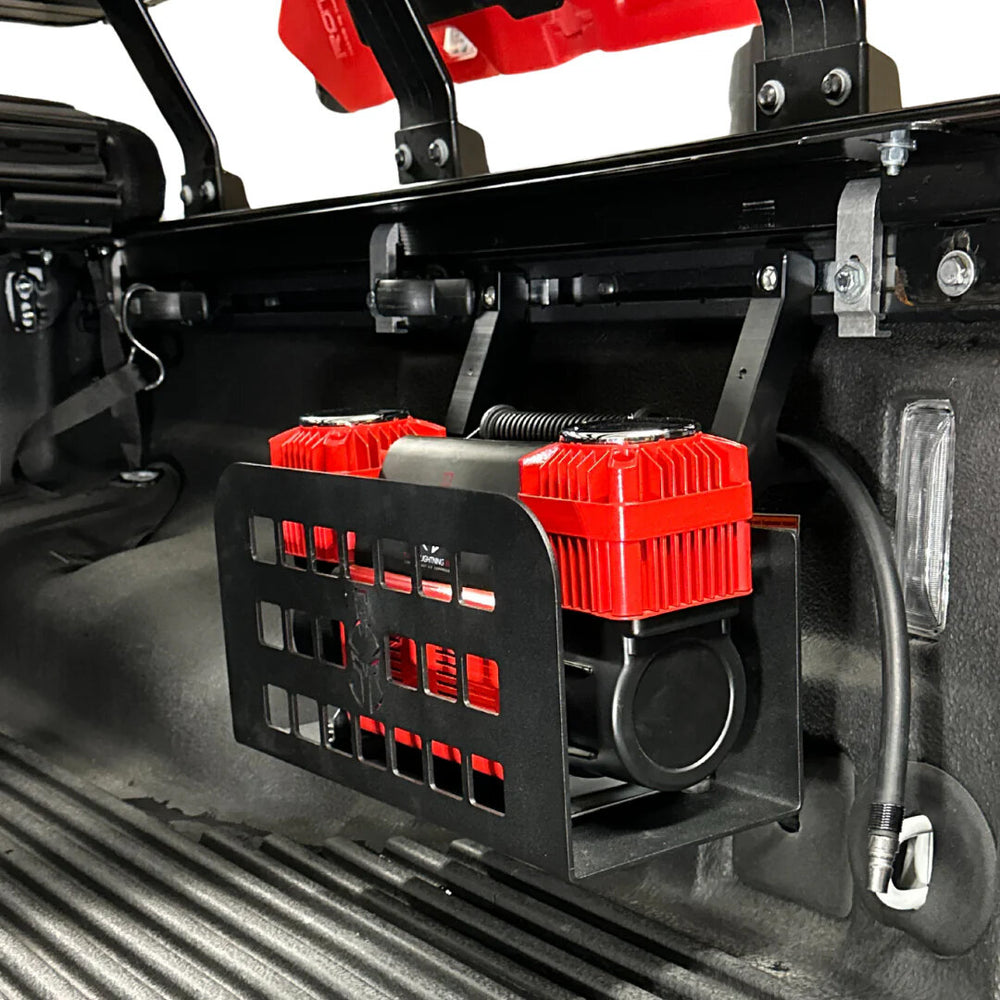 Jeep Gladiator 2020- Present Refuge Molle Air Compressor Mount Black