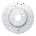 R1 12-18 Mercedes-Benz Gle350 Front Left Drilled & Slotted Geoperformance Rotor