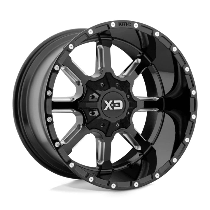XD838 20X9 8X180 G-BLK MILL RTCC 0M