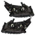 LH HEADLAMP ASSY COMPOSITE; SPORT; JAPAN BUILT; LENS/HOUSING ONLY; RAV4 0912