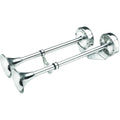 DOUBLE TRUMPET HORN, 12 V, STAINLES