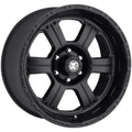 PXA89 16X8 6X4.5 F-BLK -12MM
