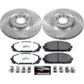 Power Stop 17-19 Jeep Cherokee Front Z23 Evolution Sport Brake Kit